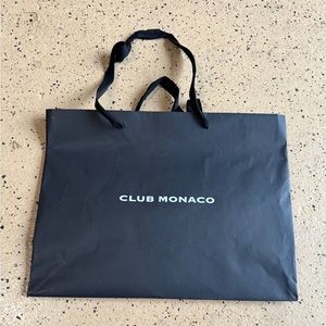 Club Monaco shopping bag